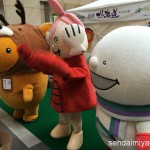 北海道物産展青函観光PRキャンペーンイベント 藤崎百貨店本館西側