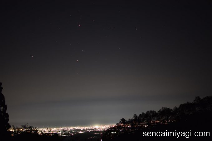 仙台市泉区の泉ヶ岳で星空撮影してみた